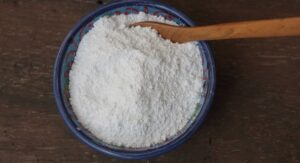 Kaolin Powder in a bowl