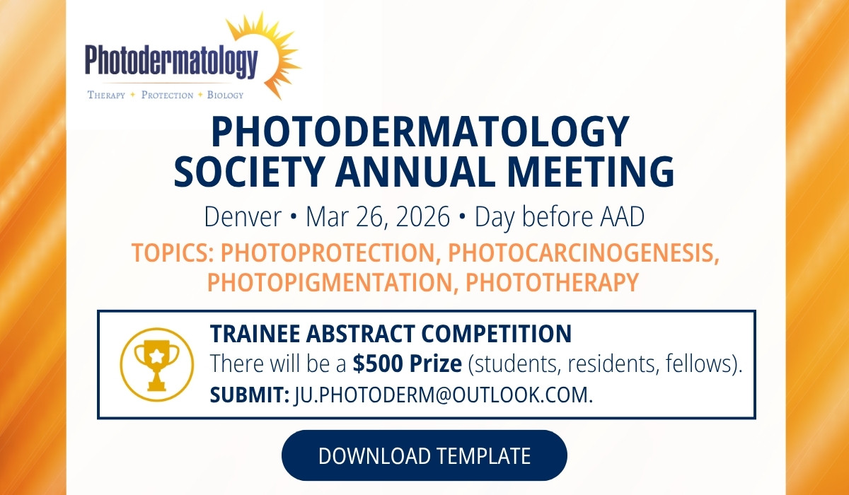 Photodermatology Society Annual Meeting